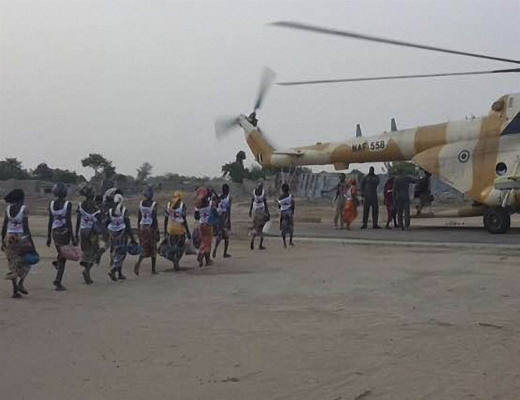 Released Chibok Girls Photo