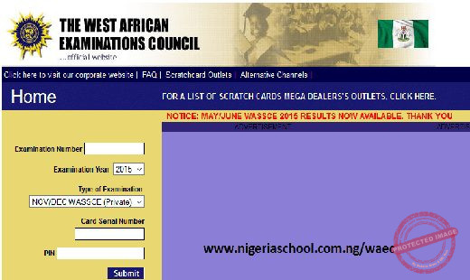 WAEC Result checker Photo