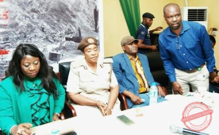 Hon. Rita Orji, Mrs Sadat Hassan,Femi Awoniyi, Hon. Keneth Gbandi