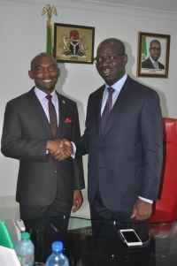 Francis Taiwo Akerele and Godwin Obaseki Photo