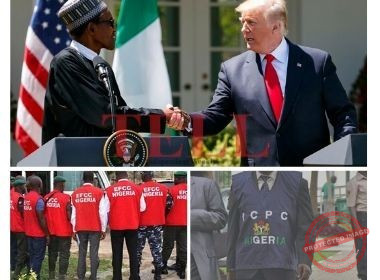 Buharu, Trump, EFCC & ICPC Photo