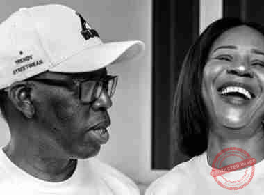 Ifeanyi Okowa, his wife Photo