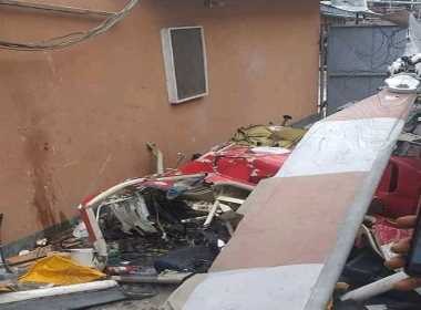 Helicopter Crashes in Lagos