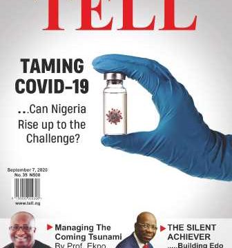 Tell Magazine Cover Design Photo