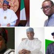 Buhari, Okowa, Secondus, Obi,