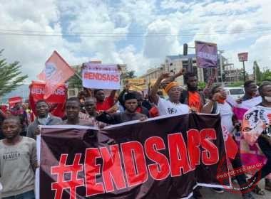 End SARS Protesters in Lagos State Photo