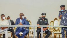 Pictures of Obaseki's visit to Police Headquarters