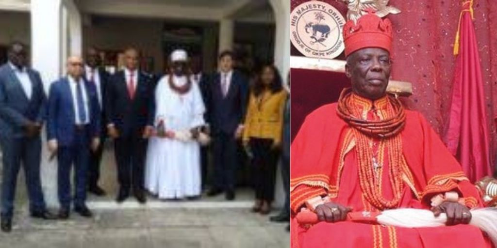 The Orodje of Okpe Kingdom in Delta State, Felix Mujakperuo, Orhue 1 Photo