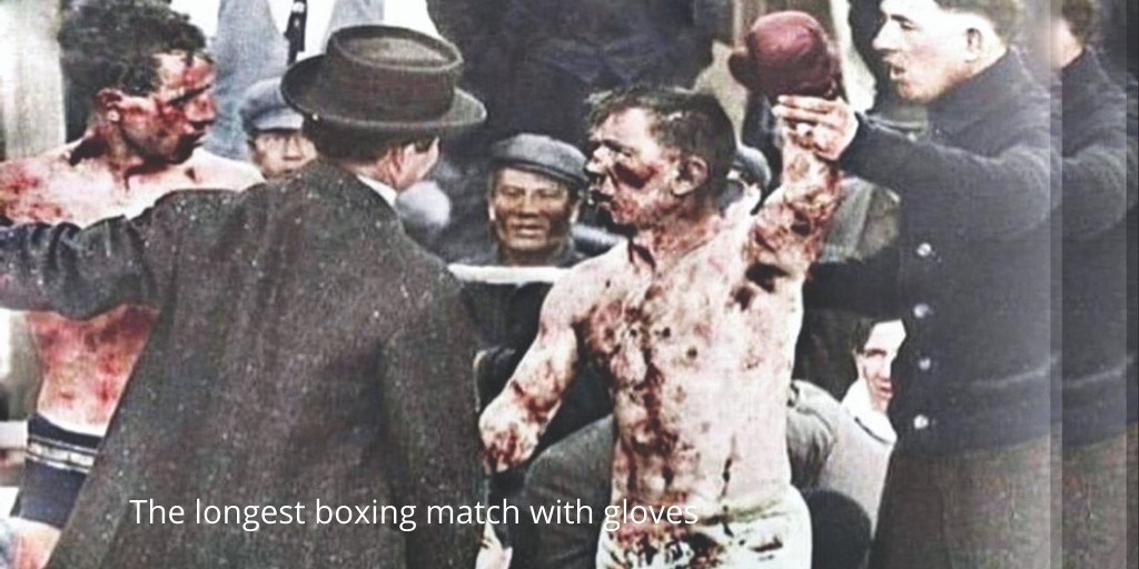 The longest boxing match with gloves Photo