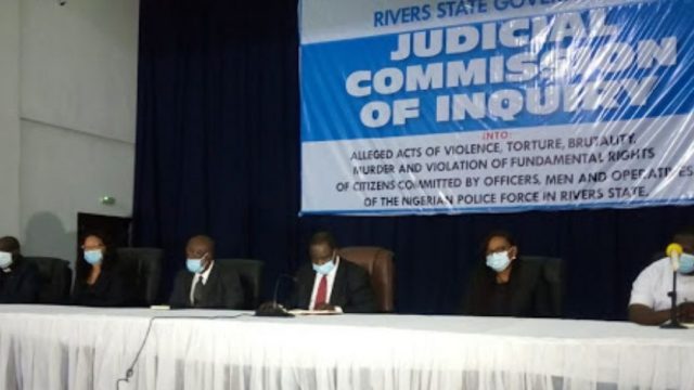the Rivers State Judicial Commission of Inquiry on Police Brutality photo