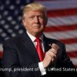 Donald Trump, president of the United States of America Photo