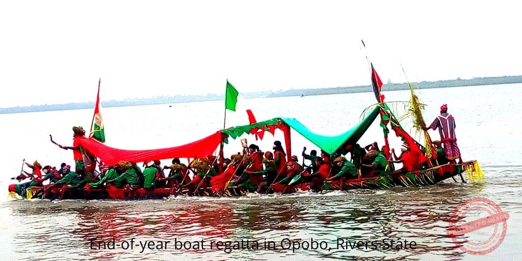 End-of-year boat regatta in Opobo, Rivers State Photo