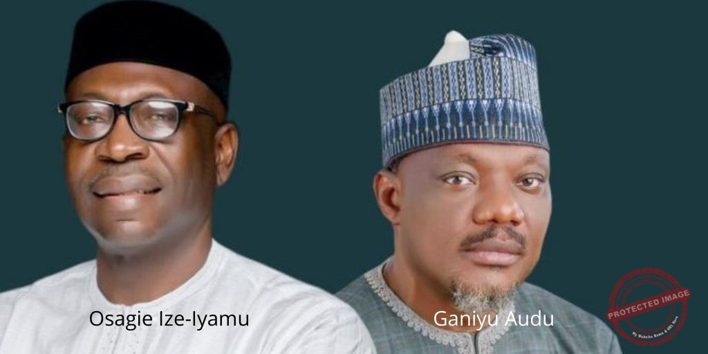 Osagie Ize-Iyamu and Ganiyu Audu Photo