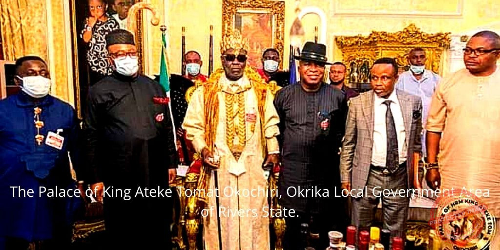 The Palace of King Ateke Tomat Okochiri, Okrika Local Government Area of Rivers State. Photo