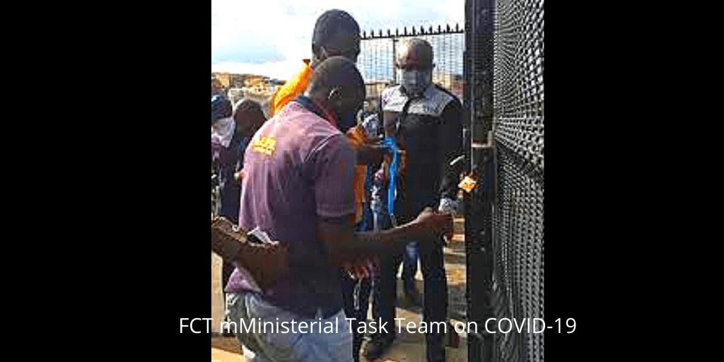 FCT mMinisterial Task Team on COVID-19 Photo