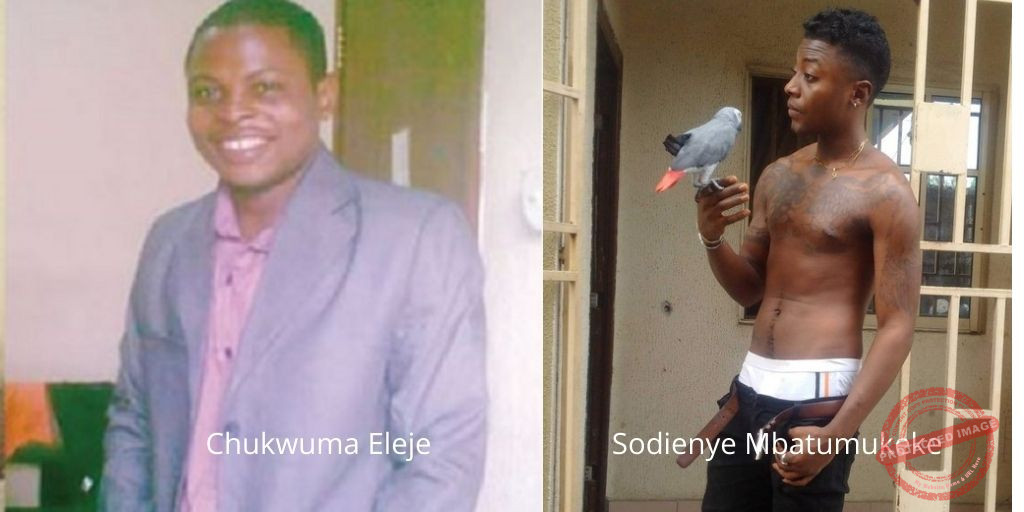 Chukwuma Eleje and Sodienye Mbatumukeke Photo