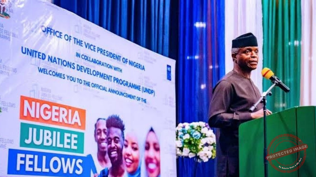 Vice President Yemi Osinbajo Photo