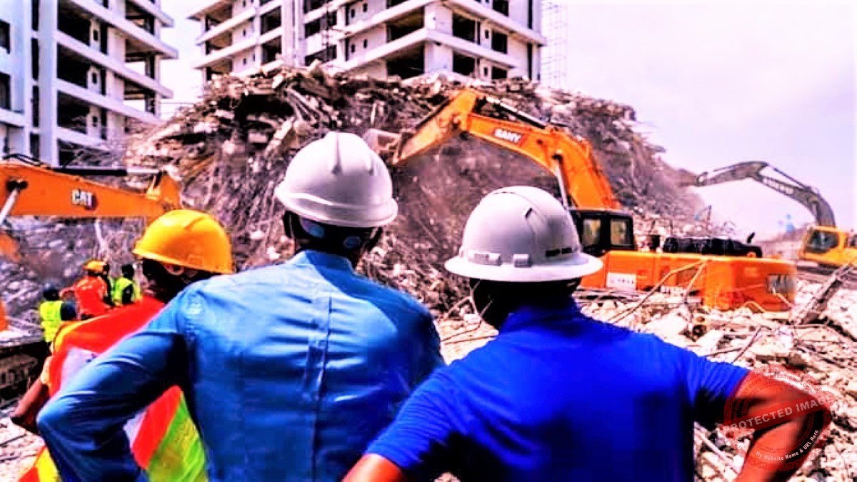 The Ikoyi High-Rise Rubble Photo