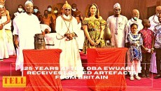 Oba Ewuare 11 Receives Looted Artefacts from Britain