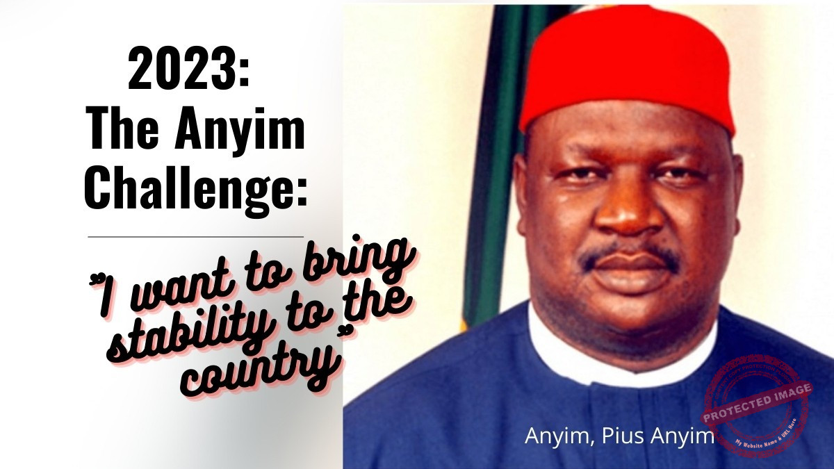 Anyim, Pius Anyim Photo