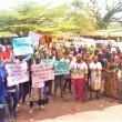 Protest by loggers in Edo Photo