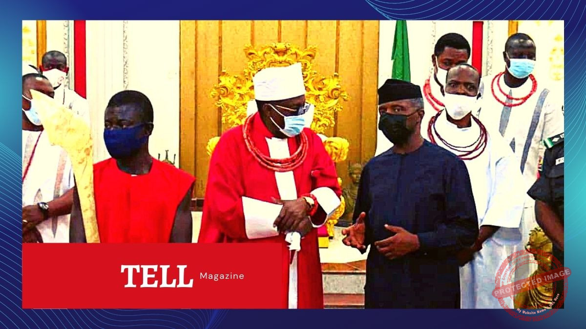 Oba of Benin Laments Bad State of the Nation As Osinbajo Assures He Has Capacity to Govern Nigeria