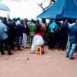 High turn-out of voters at Mogadishu Cantonment, Asokoro, Abuja.