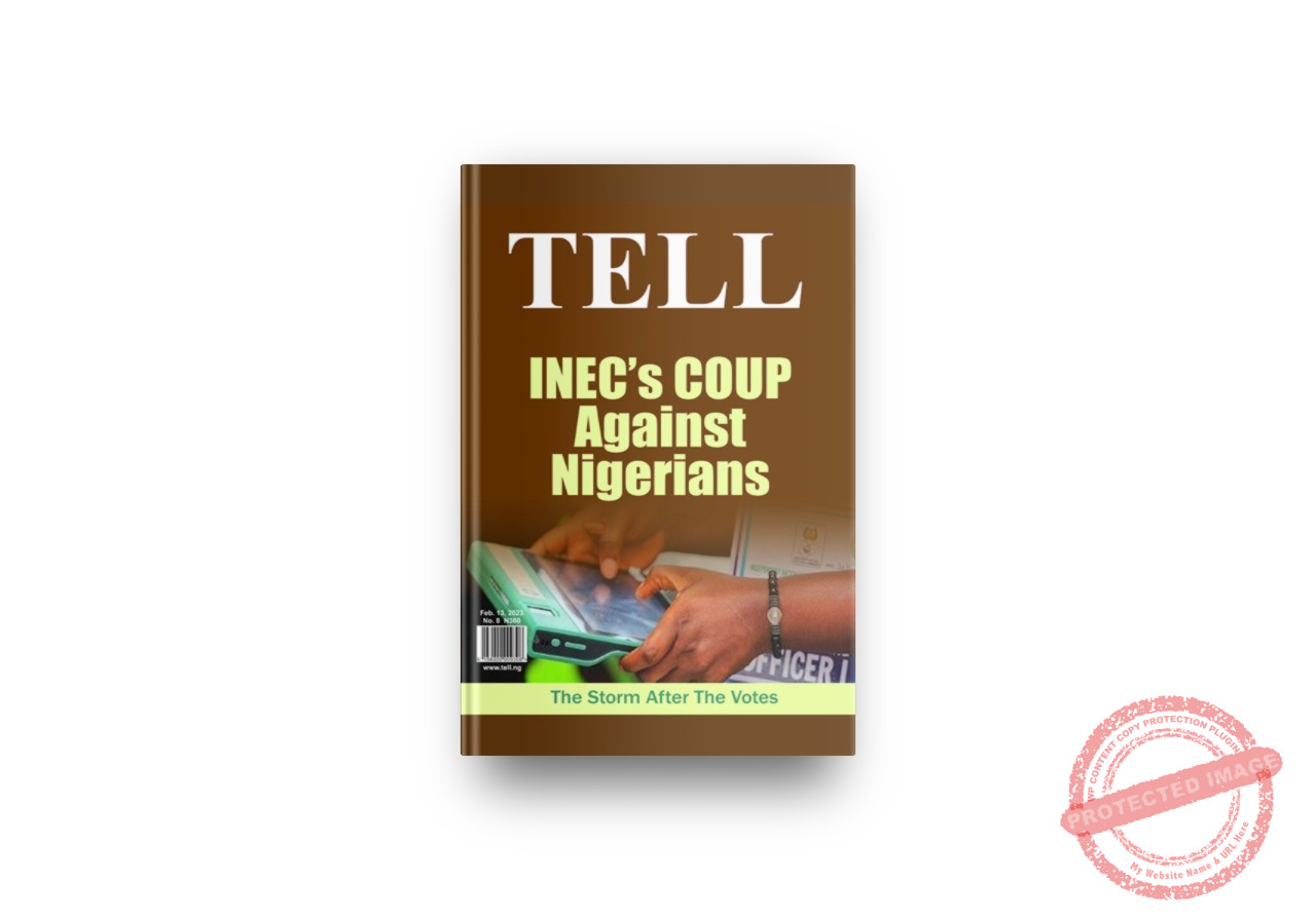 Tell Magazine Cover Design