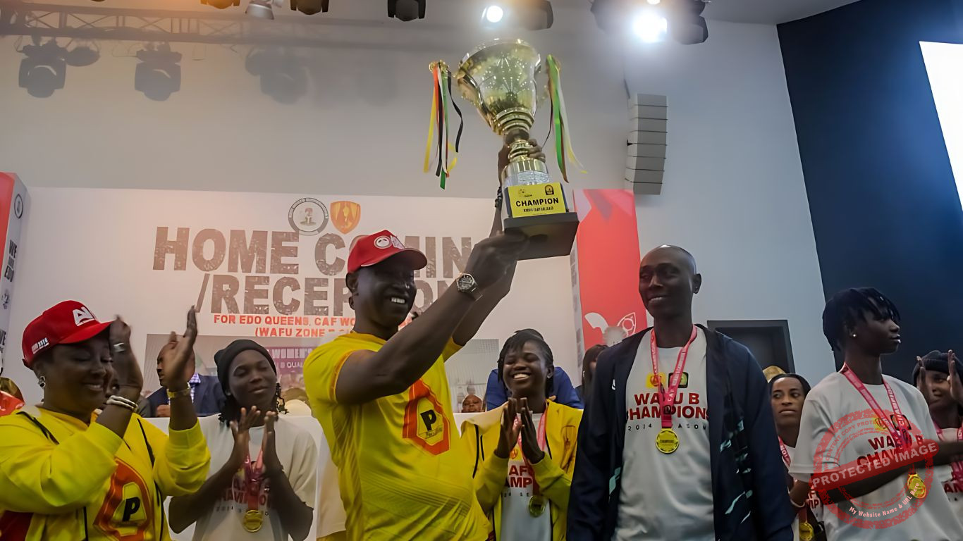 Governor Obaseki Rewards Edo Queens with ₦100m After CAF Women’s League Triumph