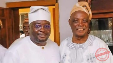 Chief Adebayo Adelabu and Senator Rasheed Ladoja