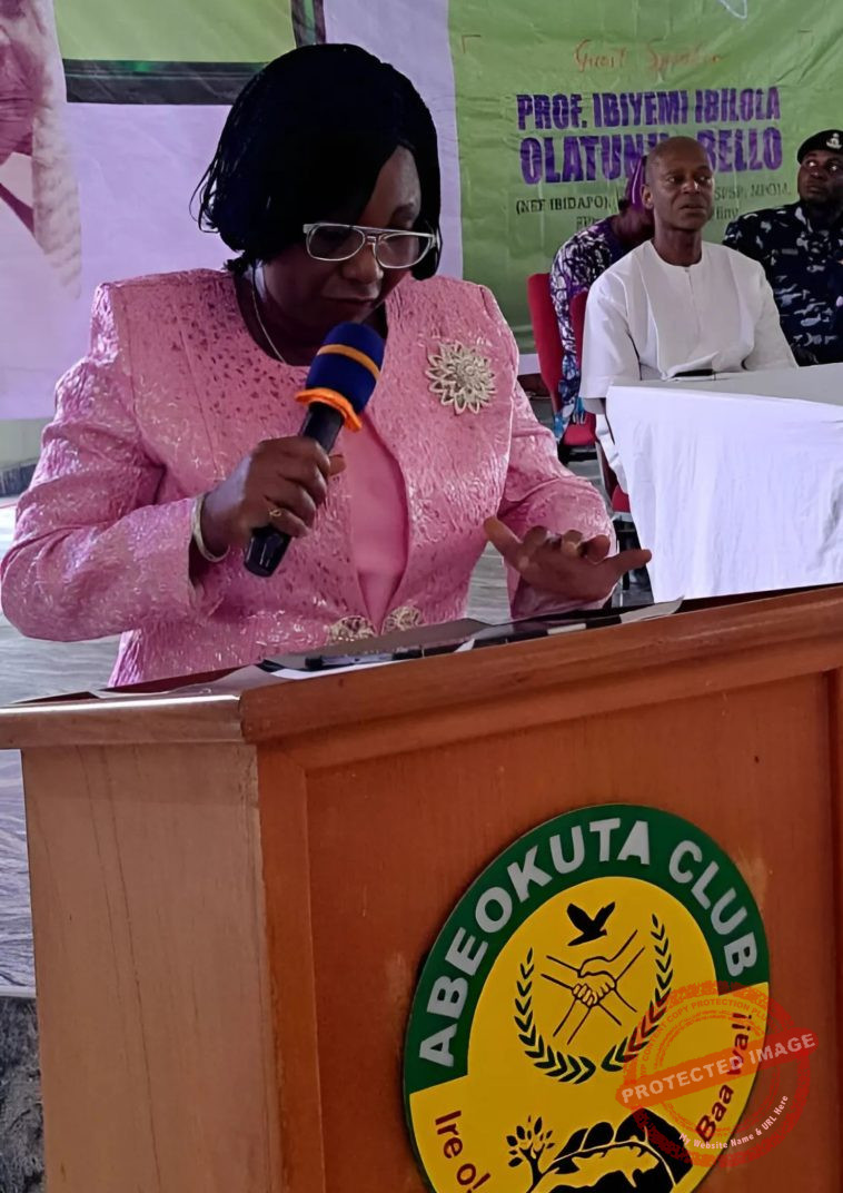 Abeokuta Club lecture