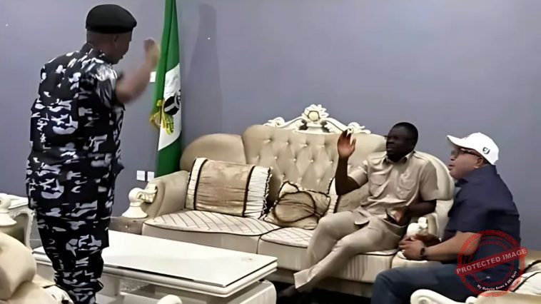 Shaibu Visits Police Commissioner, Faults Obaseki on Return of State Security Outfit and Appointment of Monarch for Okpella; Alerts of Implications