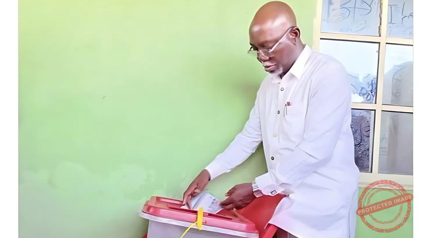 Gov Aiyedatiwa cast his vote