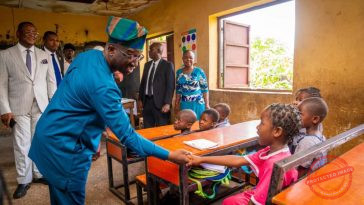 Okpebholo Rubbishes Obaseki’s EdoBest, Expresses Dissatisfaction at ‘Terrible’ State of Schools
