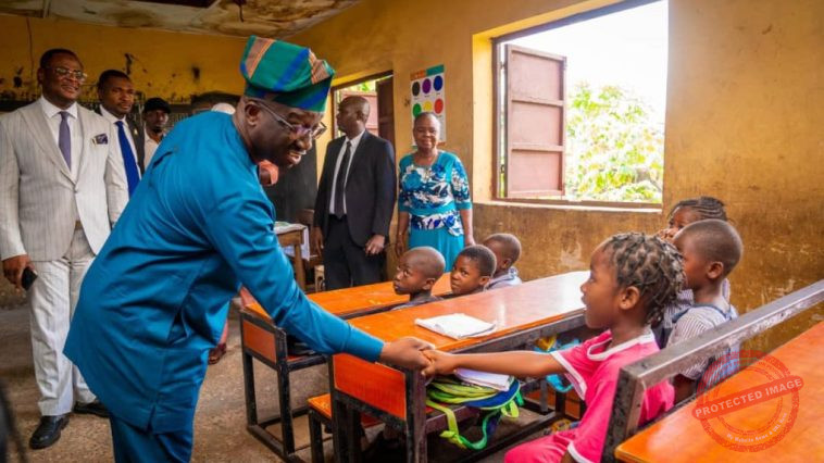 Okpebholo Rubbishes Obaseki’s EdoBest, Expresses Dissatisfaction at ‘Terrible’ State of Schools