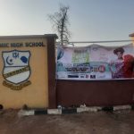 the front gate of islamic high school bashorun ibadan the venueof thee stampede