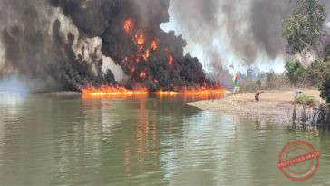 Oil Blowout Occurs on New Calabar River