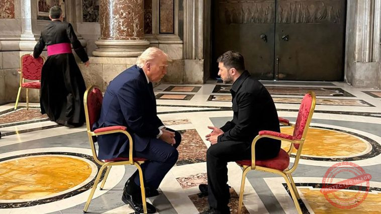 Trump Hints at Secretive U.S.-Ukraine Mineral Deal, Says “American Presence” Keeping Bad Actors Away