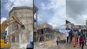 Tight Security as Lagos Government Moves Against Illegal Structures at Trade Fair Complex