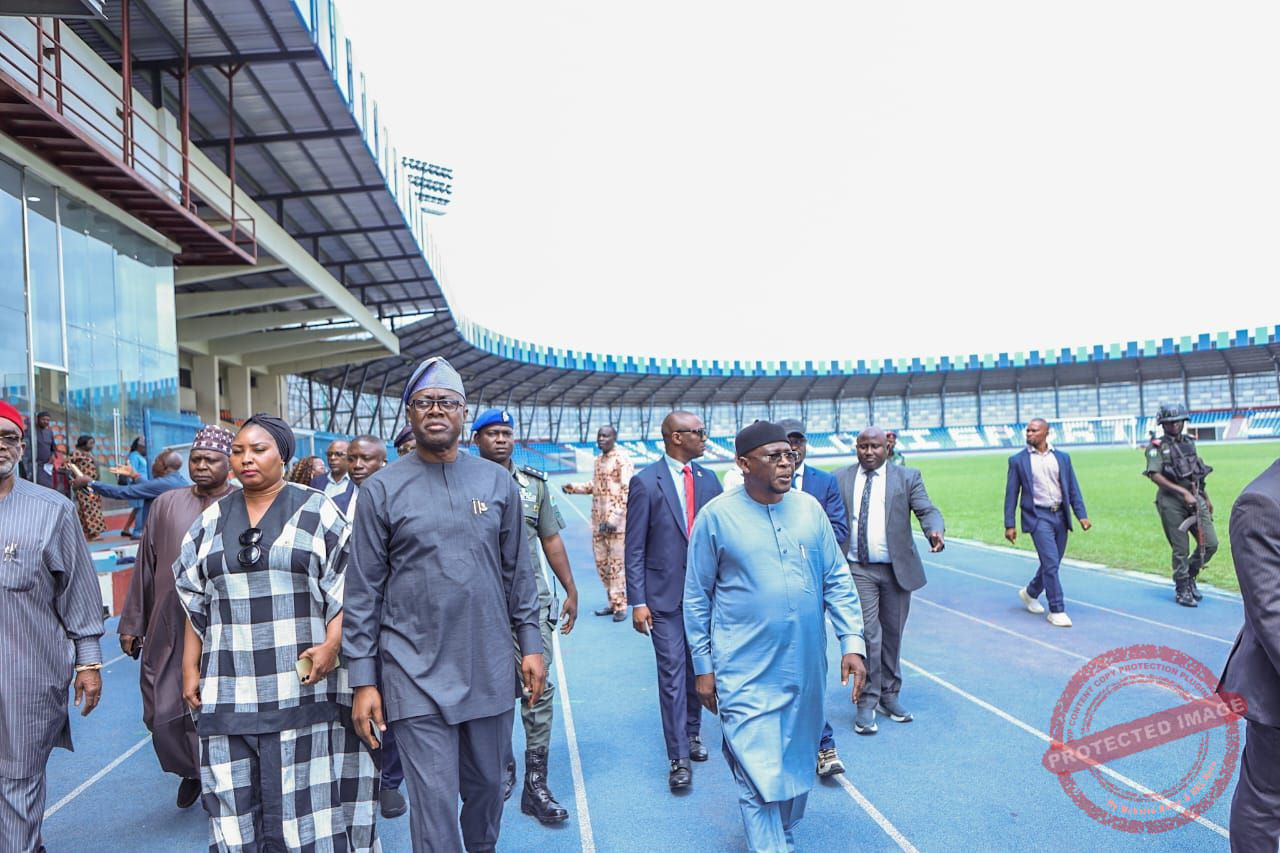 PDP Leaders Storm Ibadan Ahead of 2025 National Convention — Fintiri Leads Inspection of Key Venues