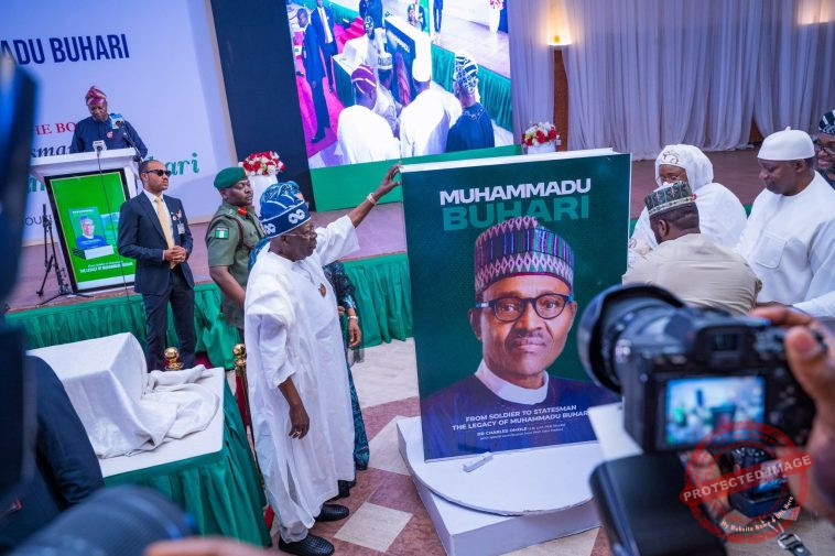 Tinubu Launches Buhari's Biography, Pledges to Uphold Late Ex-President’s Legacy of Integrity